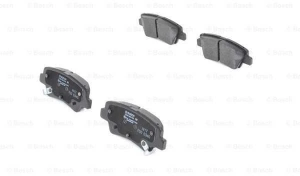 BOSCH stabdžių trinkelių rinkinys 0986494768
