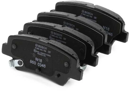 BOSCH stabdžių trinkelių rinkinys 0986494768