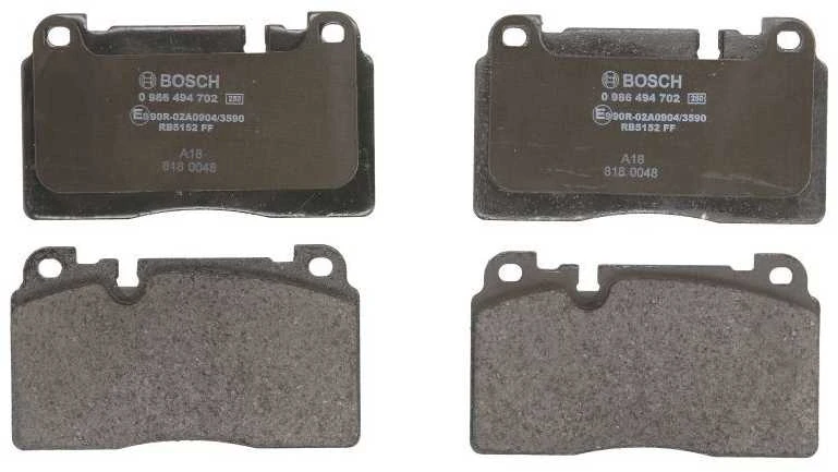 BOSCH stabdžių trinkelių rinkinys "Audi Q5" (8rb) 0986494702 8R0698151L