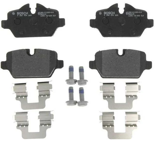Bosch Stabdžių Trinkelių Rinkinys BMW 1 E81 E87 3 E90 E92 34216765421 34216765422