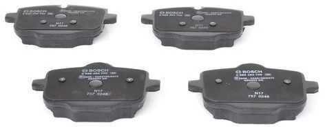 Bosch Stabdžių trinkelių rinkinys BMW 5 525d 530d 535d 550i