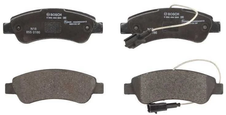 Bosch Stabdžių Trinkelių Rinkinys Citroen Relay Fiat Ducato Peugeot Boxer 2.0 2.2 3.0 110 130 150 160 180 9623500580 9623500680