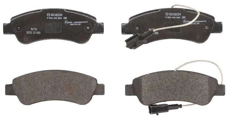 Bosch Stabdžių Trinkelių Rinkinys Citroen Relay Fiat Ducato Peugeot Boxer 2.0 2.2 3.0 110 130 150 160 180 9623500580 9623500680