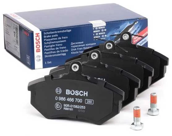 BOSCH stabdžių trinkelių rinkinys, diskinis stabdys 0986466700 1HM698151A