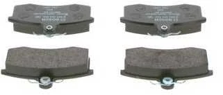BOSCH stabdžių trinkelių rinkinys, diskinis stabdys 0986494533 410805PA0A