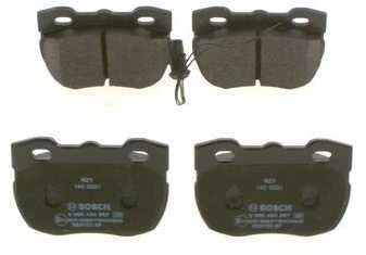 BOSCH stabdžių trinkelių rinkinys, diskinis stabdys 0986424287 LR021899