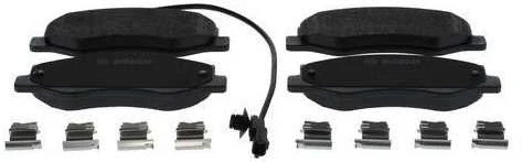 Bosch Stabdžių Trinkelių Rinkinys Diskinis Stabdys NISSAN NV400 OPEL Movano RENAULT Master III VAUXHALL Movano Mk2 440669 440670 440671 440672