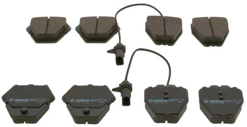 BOSCH stabdžių trinkelių rinkinys, diskinis stabdys 0986424690 4B0698151S