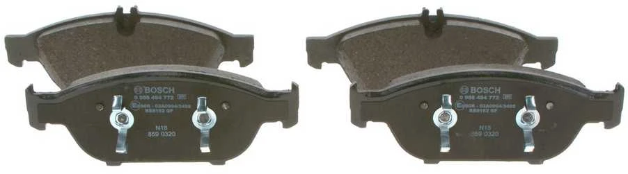 BOSCH stabdžių trinkelių rinkinys, diskinis stabdys 0986494772 A0054209220