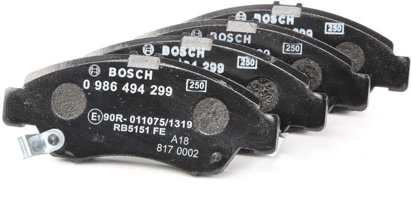 BOSCH stabdžių trinkelių rinkinys, diskinis stabdys 0986494299 06450-SAA-G00