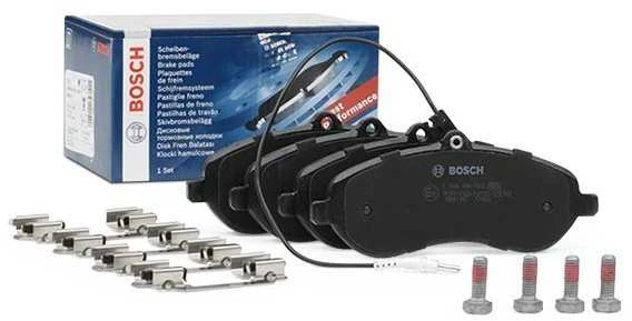 BOSCH stabdžių trinkelių rinkinys, diskinis stabdys 0986494163 A0004200305