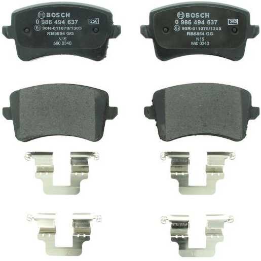 Bosch Stabdžių Trinkelių Rinkinys Diskinis Stabdys Audi A4 A5 Q5 8K2 8K5 8RB 8T3 8F7 8TA 8KH 03C698025A 03C698025B