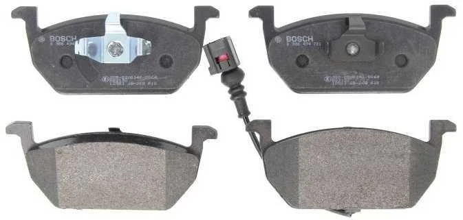 BOSCH stabdžių trinkelių rinkinys, diskinis stabdys 0986494721 2Q0698151AA