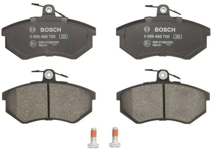 BOSCH stabdžių trinkelių rinkinys, diskinis stabdys 0986466700 1HM698151A
