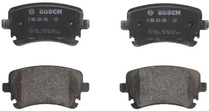 BOSCH stabdžių trinkelių rinkinys, diskinis stabdys 0986424056 3W0698451