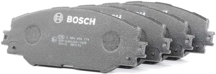 BOSCH stabdžių trinkelių rinkinys, diskinis stabdys 0986494174 0446512610