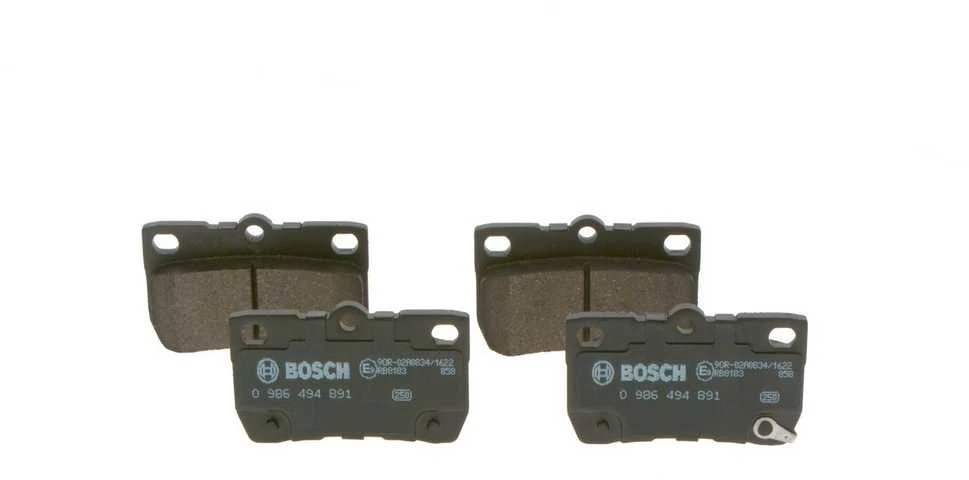 BOSCH stabdžių trinkelių rinkinys, diskinis stabdys 0986494891 0446622190