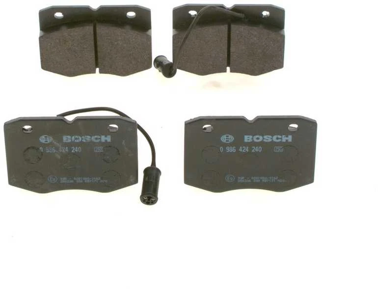 BOSCH stabdžių trinkelių rinkinys, diskinis stabdys 0986424240 97138389