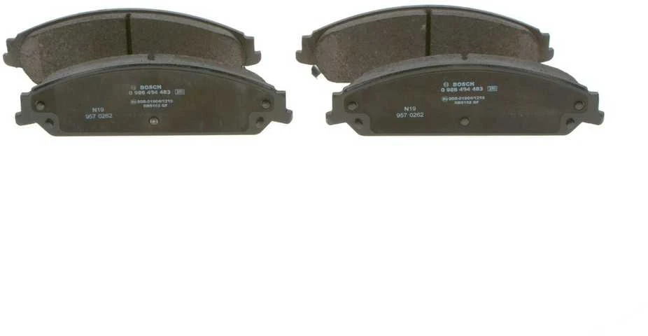 BOSCH stabdžių trinkelių rinkinys, diskinis stabdys 0986494483 05142558AA