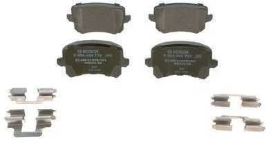 Bosch Stabdžių trinkelių rinkinys diskinis stabdys AUDI A6 Q3 SEAT Alhambra VW Passat Tiguan CC 1K0698451 1K0698451A 1K0698451B