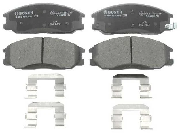 BOSCH stabdžių trinkelių rinkinys, diskinis stabdys 0986494650 58101-H1A80
