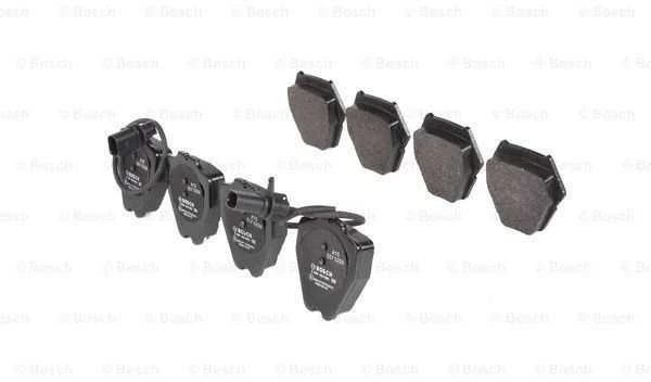 BOSCH stabdžių trinkelių rinkinys, diskinis stabdys 0986424690 4B0698151S