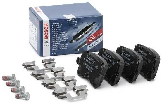 Bosch Stabdžių trinkelių rinkinys diskinis stabdys AUDI A6 Q3 SEAT Alhambra VW Passat Tiguan CC 1K0698451 1K0698451A 1K0698451B