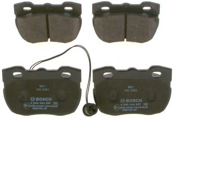 BOSCH stabdžių trinkelių rinkinys, diskinis stabdys 0986424287 LR021899