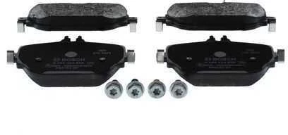 BOSCH stabdžių trinkelių rinkinys, diskinis stabdys 0986424858 A0004205602