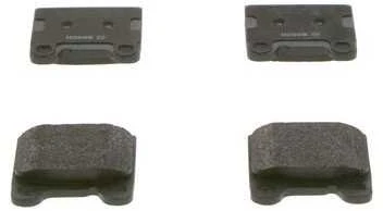 Bosch Stabdžių trinkelių rinkinys diskinis stabdys MERCEDES BENZ 280 SE 280 SEL 300 SEL 450 SEL
