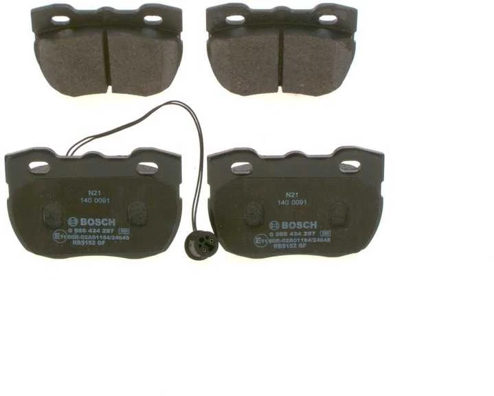 BOSCH stabdžių trinkelių rinkinys, diskinis stabdys 0986424287 LR021899