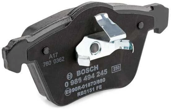 BOSCH stabdžių trinkelių rinkinys, diskinis stabdys 0986494245 30736322