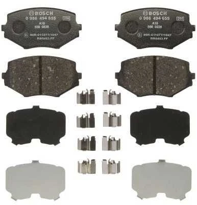 BOSCH stabdžių trinkelių rinkinys, diskinis stabdys 0986494655 NCY13323Z9C