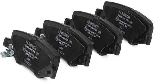 BOSCH stabdžių trinkelių rinkinys, diskinis stabdys 0986494706 GDB4145