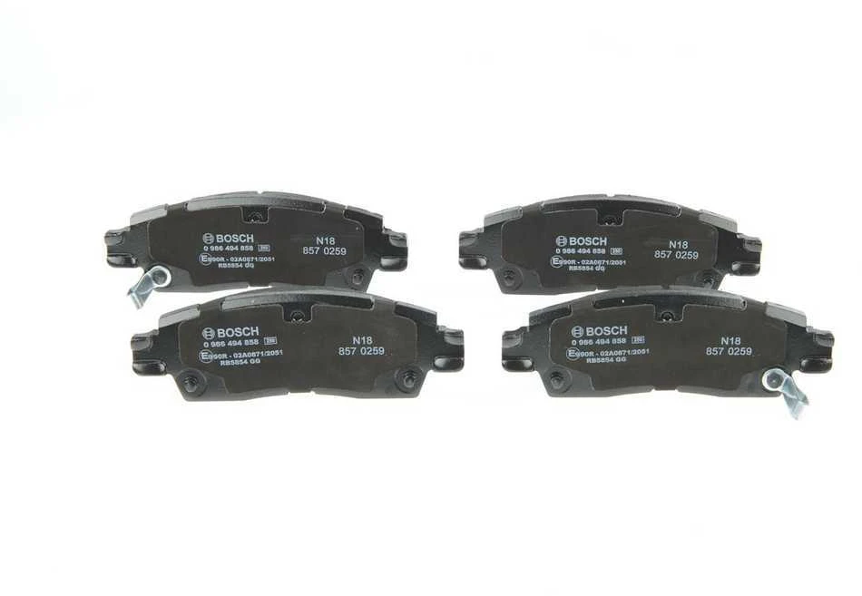 BOSCH stabdžių trinkelių rinkinys, diskinis stabdys 0986494858 15855898