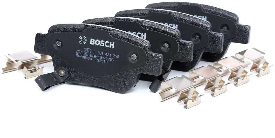 BOSCH stabdžių trinkelių rinkinys, diskinis stabdys 0986424798 0446605010