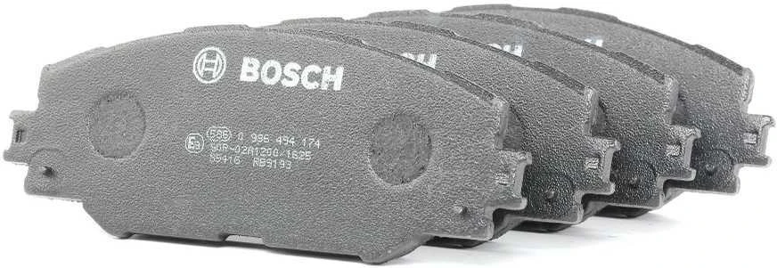 BOSCH stabdžių trinkelių rinkinys, diskinis stabdys 0986494174 0446512610