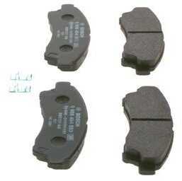 BOSCH stabdžių trinkelių rinkinys, diskinis stabdys 0986494503 UGY1-33-28Z