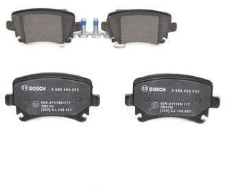 Bosch Stabdžių trinkelių rinkinys diskinis stabdys Audi A4 A6 VW Golf