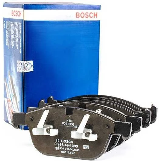 BOSCH stabdžių trinkelių rinkinys, diskinis stabdys 0986494305 30793943