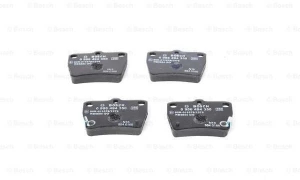 BOSCH stabdžių trinkelių rinkinys, diskinis stabdys 0986494350 04466YZZD3