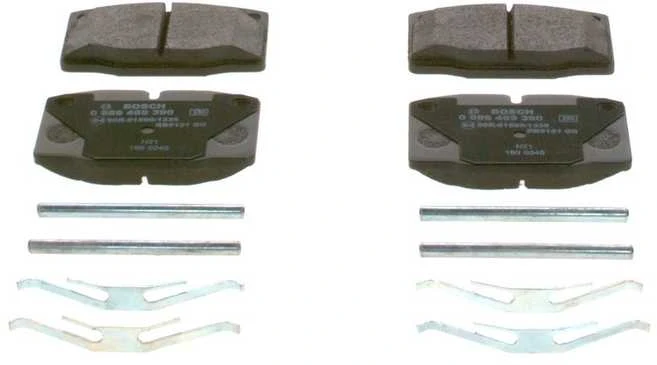 BOSCH stabdžių trinkelių rinkinys, diskinis stabdys 0986469390 A0014207920