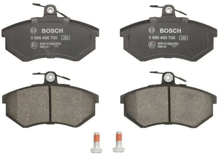 BOSCH stabdžių trinkelių rinkinys, diskinis stabdys 0986466700 1HM698151A