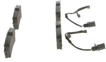 BOSCH stabdžių trinkelių rinkinys, diskinis stabdys 0986424404 4H0698451N