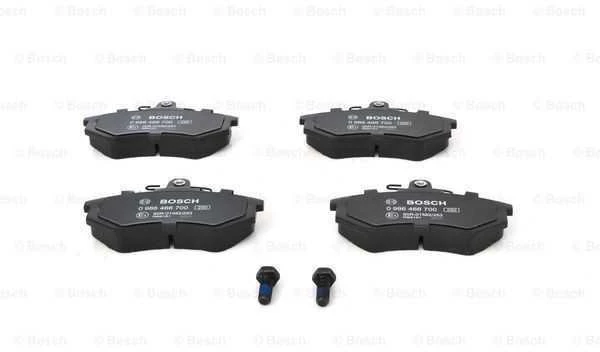 BOSCH stabdžių trinkelių rinkinys, diskinis stabdys 0986466700 1HM698151A