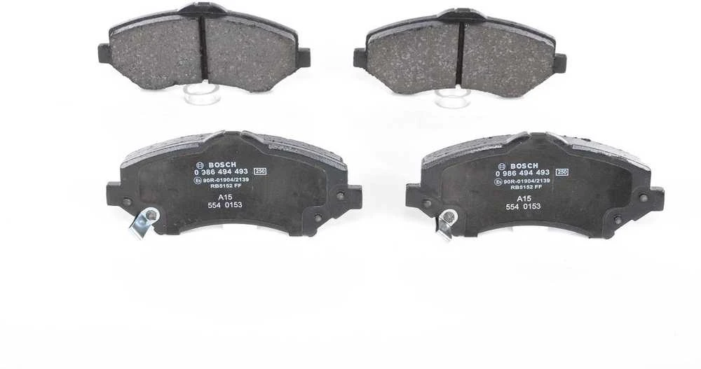 BOSCH stabdžių trinkelių rinkinys, diskinis stabdys 0986494493 68003701AB