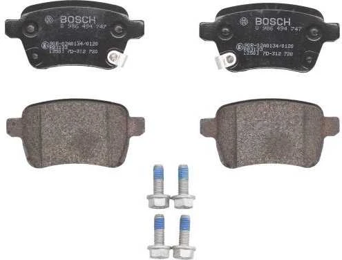 BOSCH stabdžių trinkelių rinkinys, diskinis stabdys 0986494747 77366595