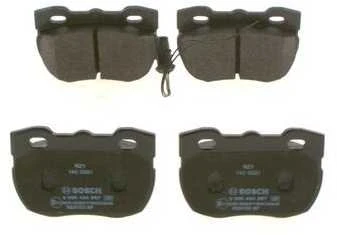 BOSCH stabdžių trinkelių rinkinys, diskinis stabdys 0986424287 LR021899