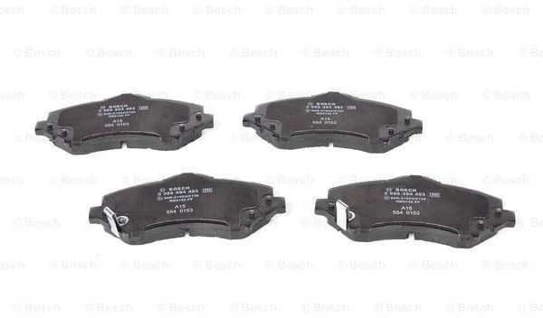 BOSCH stabdžių trinkelių rinkinys, diskinis stabdys 0986494493 68003701AB