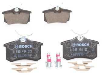 Bosch Stabdžių trinkelių rinkinys diskinis stabdys AUDI TT Coupe 1.8 T 1.8 T quattro 2.0 TDI 2.0 TFSI SEAT Ibiza III Hatchback 1.8 T Cupra R 1.9 TDI Cupra R SEAT Ibiza IV Hatchback 2.0 SEAT Ibiza IV Sportcoupe 2.0